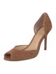 Veronica Beard Suede D'Orsay Pumps