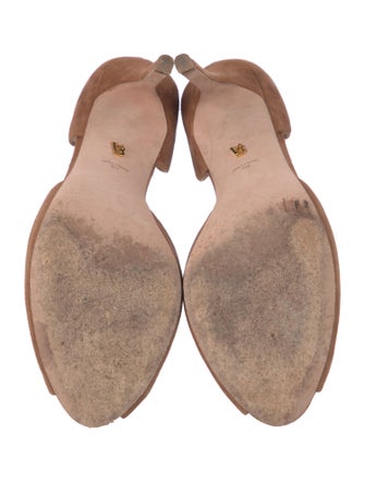 Veronica Beard Suede D'Orsay Pumps