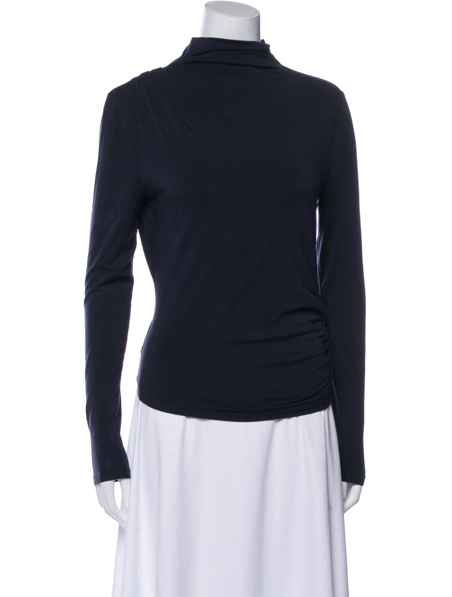 Veronica Beard Turtleneck Long Sleeve Top