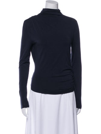 Veronica Beard Turtleneck Long Sleeve Top