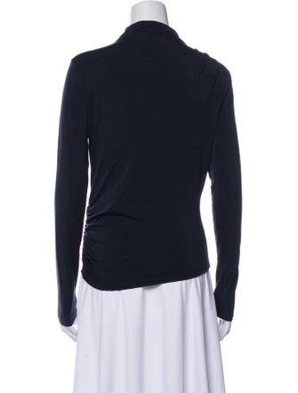 Veronica Beard Turtleneck Long Sleeve Top