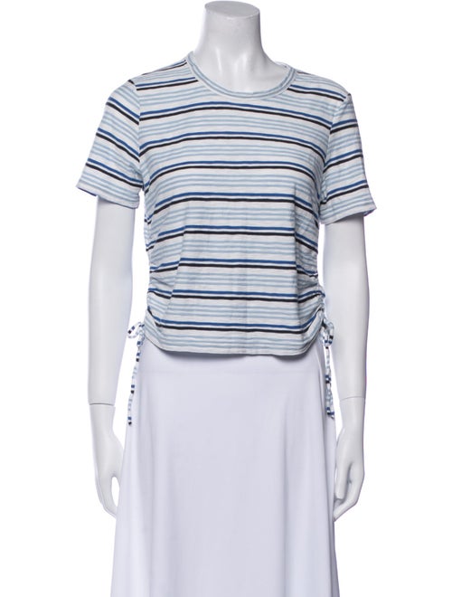 Veronica Beard Striped Crew Neck T-Shirt