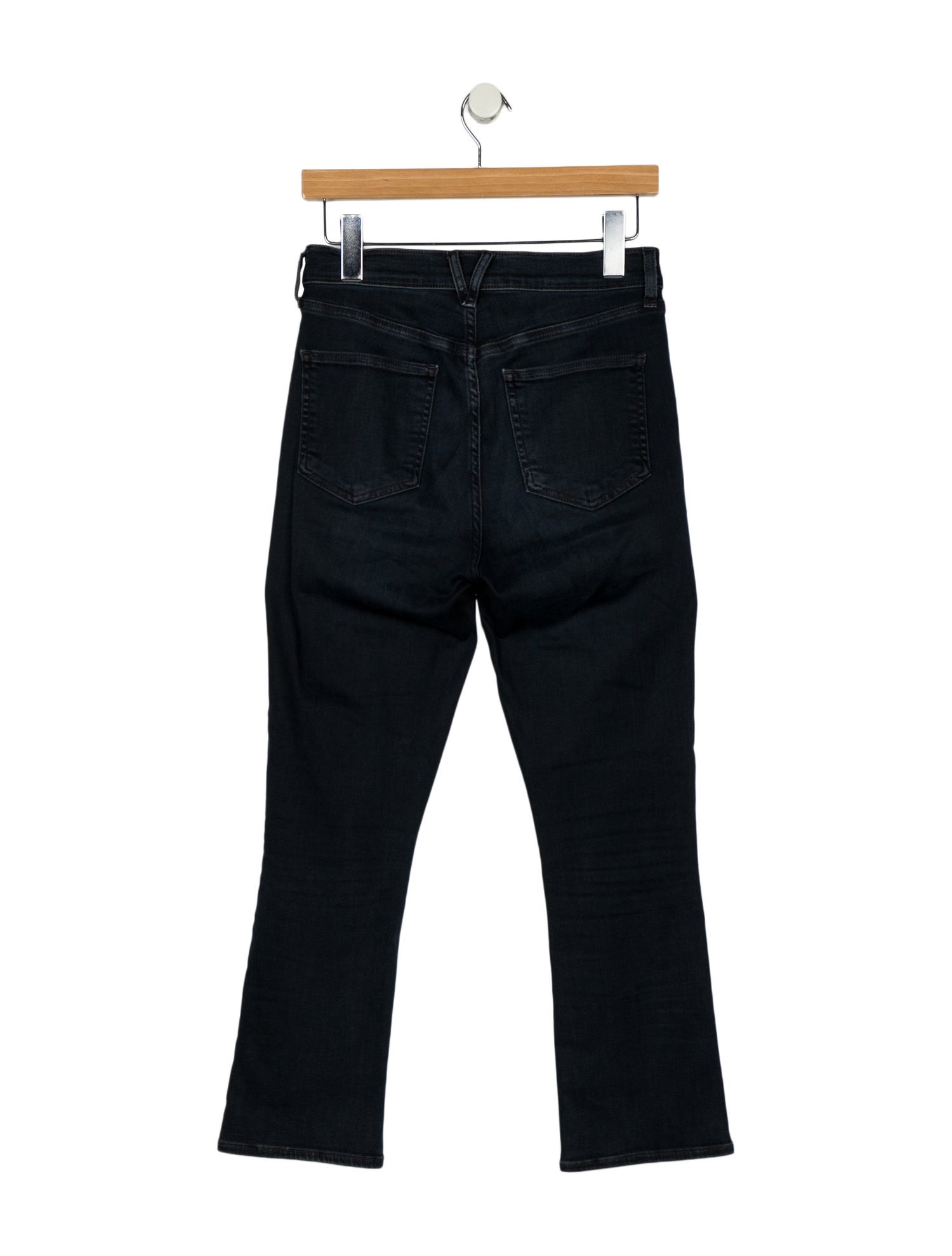 Veronica Beard High-Rise Straight Leg Jeans