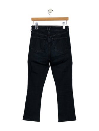 Veronica Beard High-Rise Straight Leg Jeans