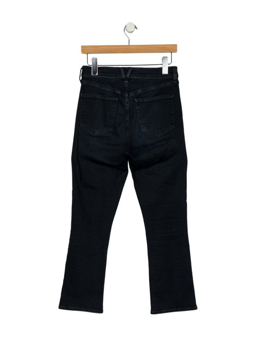 Veronica Beard High-Rise Straight Leg Jeans