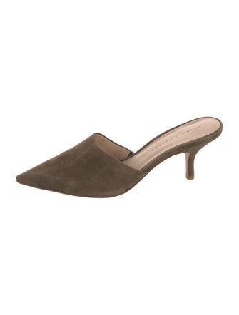 Veronica Beard Suede Mules