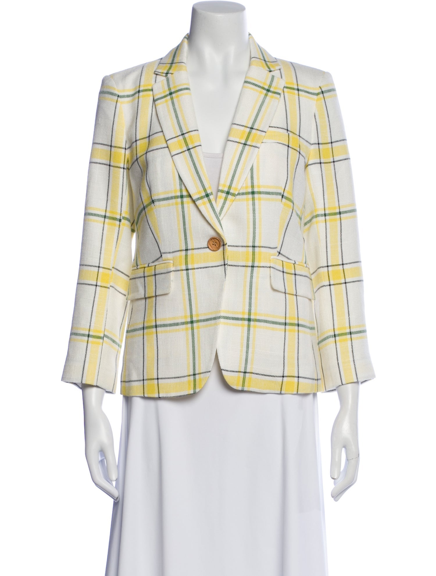 Veronica Beard Plaid Print Blazer w/ Tags