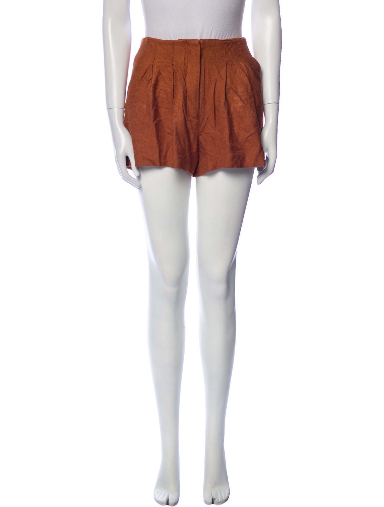 Veronica Beard Linen Mini Shorts