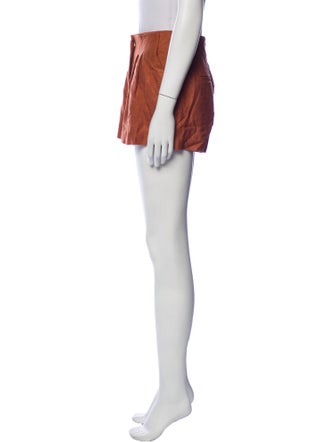 Veronica Beard Linen Mini Shorts