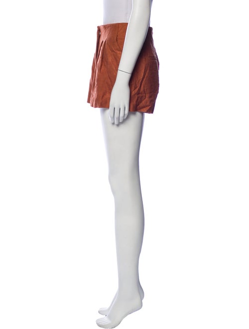 Veronica Beard Linen Mini Shorts