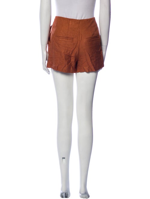 Veronica Beard Linen Mini Shorts