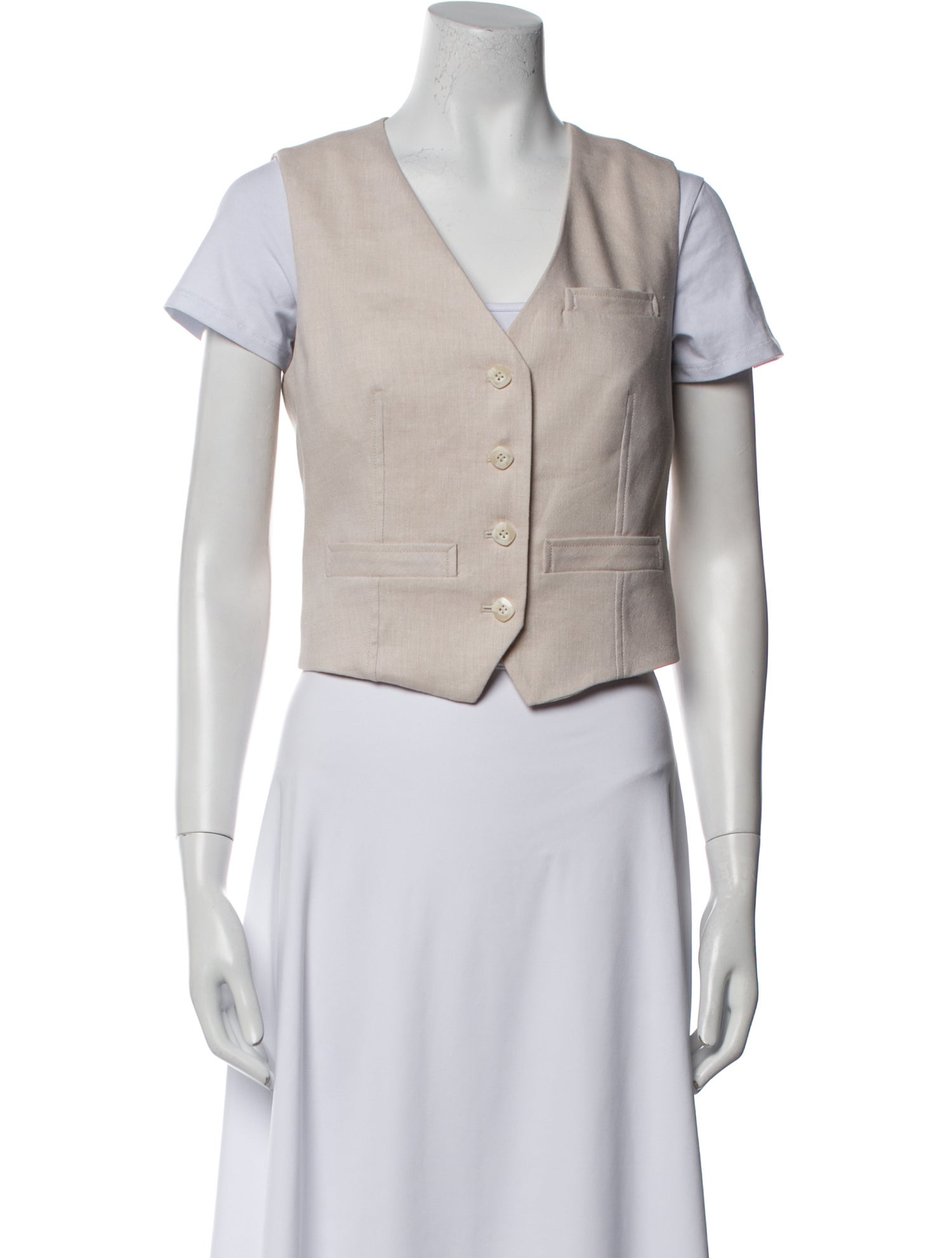 Veronica Beard Linen Vest