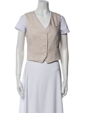 Veronica Beard Linen Vest
