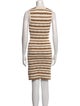 Veronica Beard Striped Knee-Length Dress