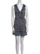 Veronica Beard Paisley Print Mini Dress