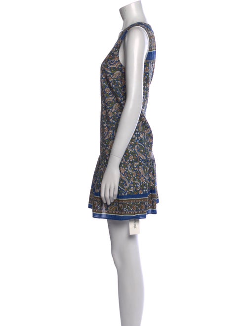 Veronica Beard Paisley Print Mini Dress