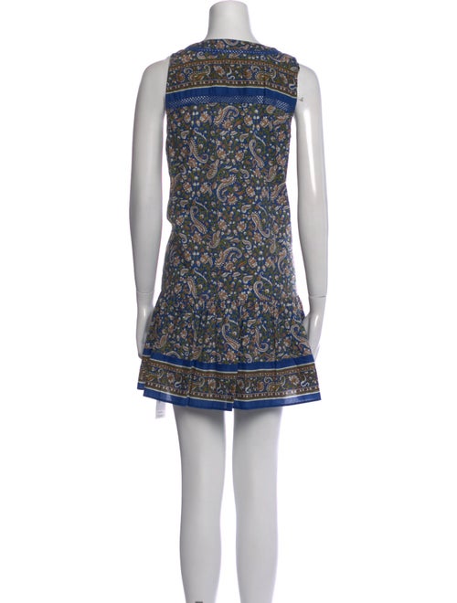 Veronica Beard Paisley Print Mini Dress