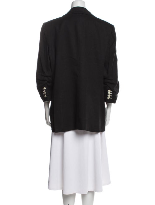 Veronica Beard Linen Peacoat