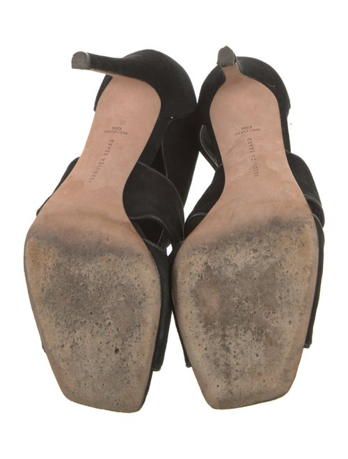 Veronica Beard Suede Gladiator Sandals