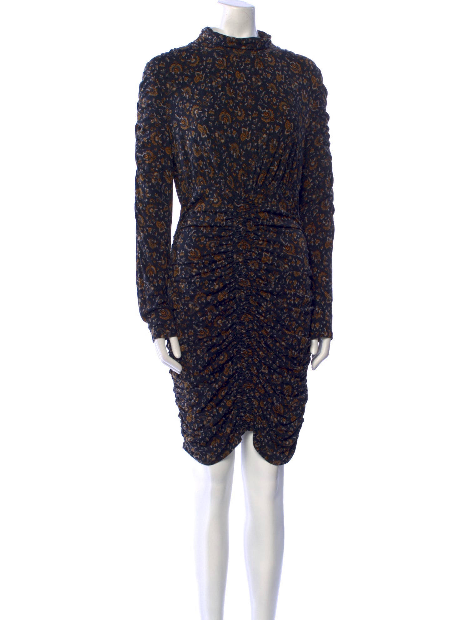 Veronica Beard Floral Print Knee-Length Dress