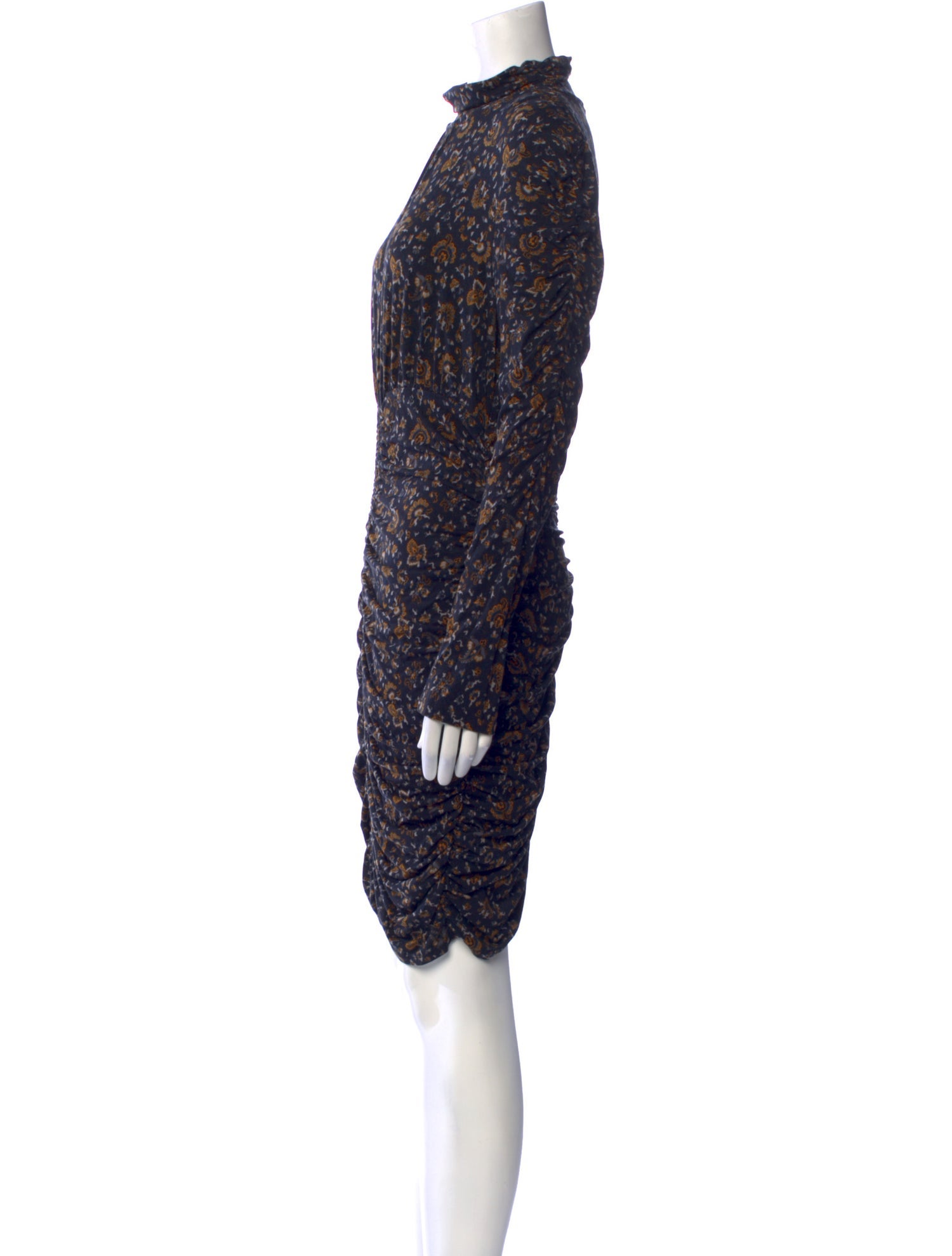 Veronica Beard Floral Print Knee-Length Dress