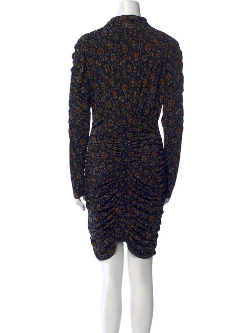 Veronica Beard Floral Print Knee-Length Dress