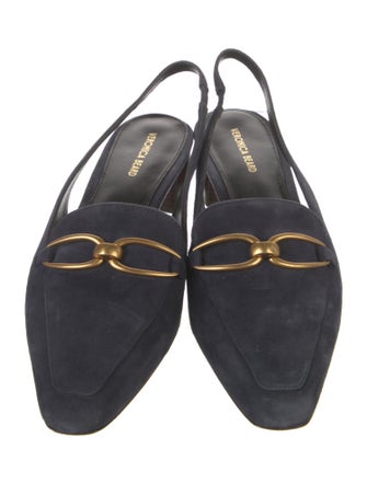 Veronica Beard Suede Slingback Pumps