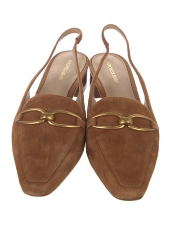 Veronica Beard Suede Slingback Pumps