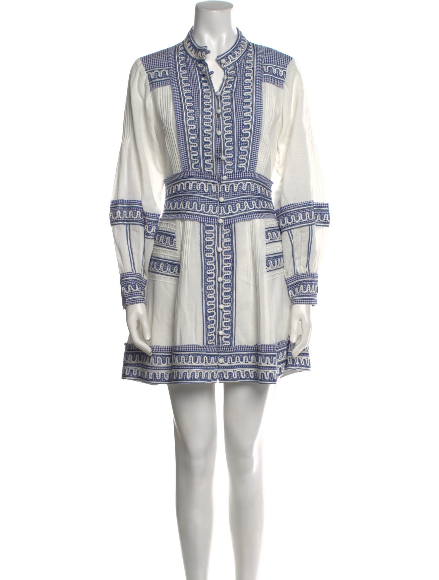 Veronica Beard Printed Mini Dress