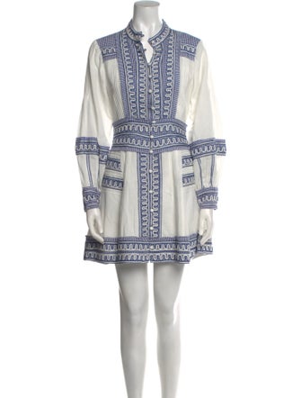 Veronica Beard Printed Mini Dress