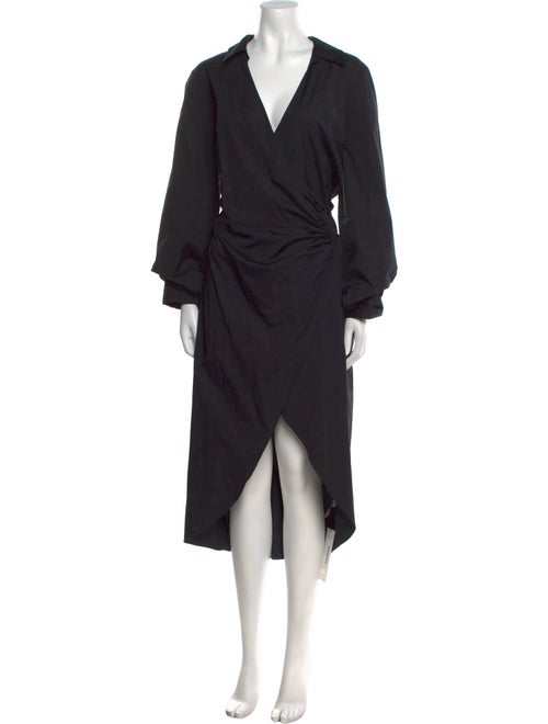 Veronica Beard V-Neck Long Dress