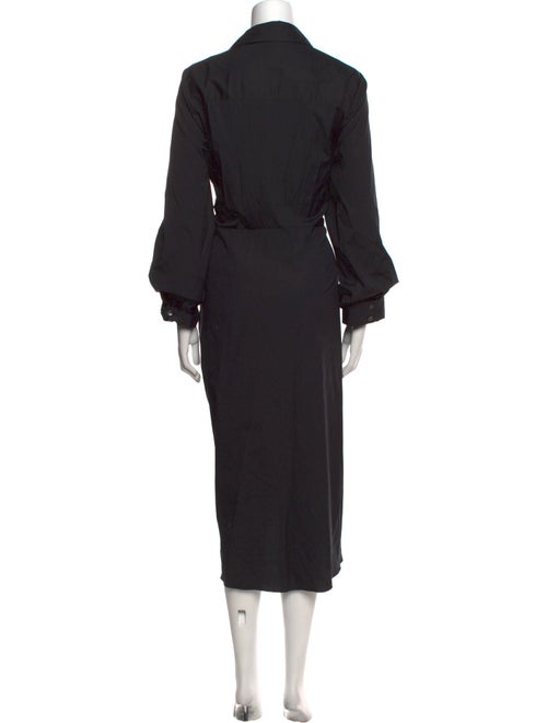 Veronica Beard V-Neck Long Dress