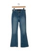 Veronica Beard Mid-Rise Wide Leg Jeans
