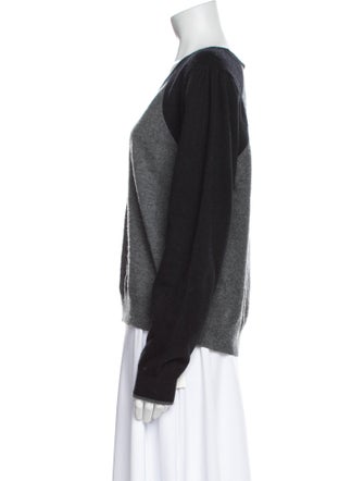 Veronica Beard Cashmere Scoop Neck Sweater