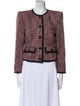 Veronica Beard Tweed Pattern Evening Jacket