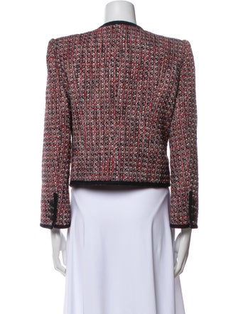 Veronica Beard Tweed Pattern Evening Jacket