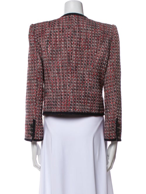 Veronica Beard Tweed Pattern Evening Jacket