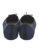 Veronica Beard Denim Bow Accents Ballet Flats