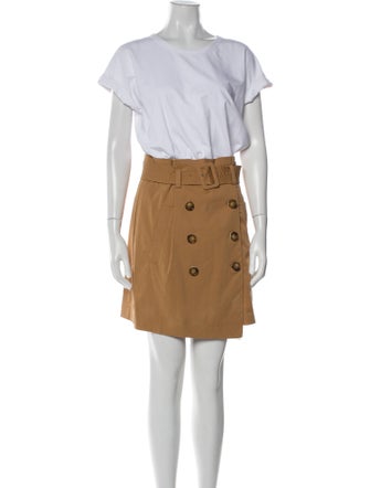 Veronica Beard Scoop Neck Mini Dress