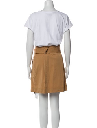 Veronica Beard Scoop Neck Mini Dress