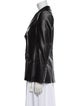 Veronica Beard Faux Leather Blazer