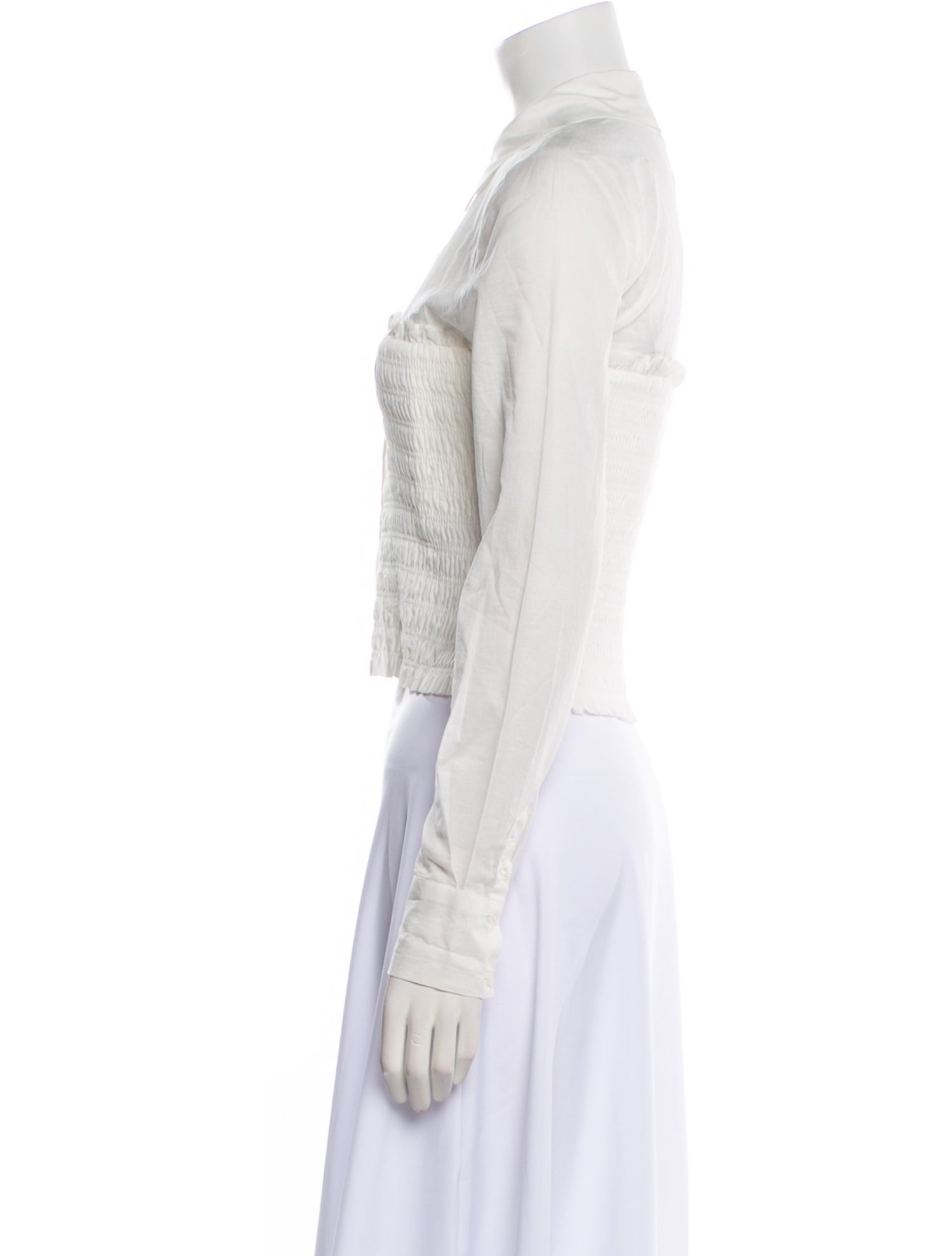 Veronica Beard Long Sleeve Crop Top w/ Tags