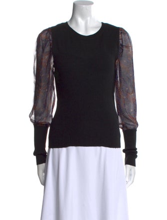 Veronica Beard Merino Wool Scoop Neck Sweater