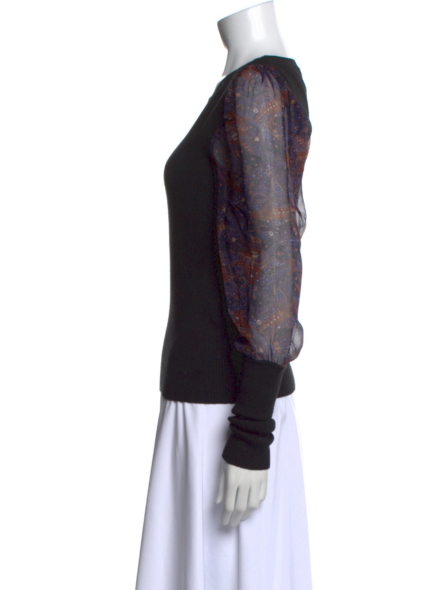 Veronica Beard Merino Wool Scoop Neck Sweater