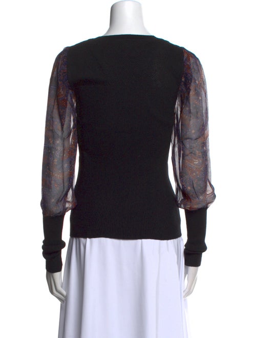 Veronica Beard Merino Wool Scoop Neck Sweater