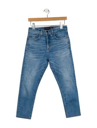 Veronica Beard Mid-Rise Skinny Leg Jeans