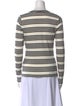 Veronica Beard Striped Scoop Neck Top