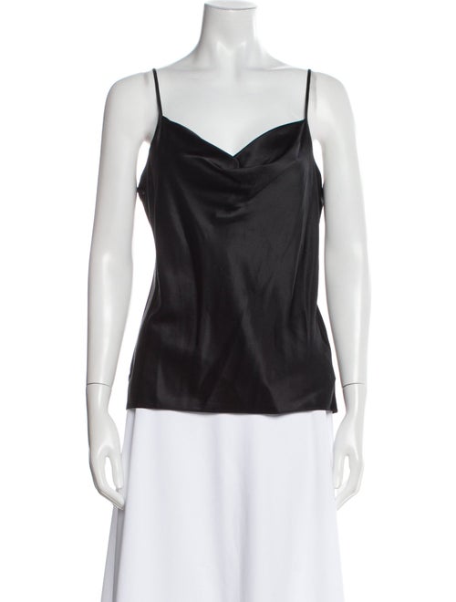 Veronica Beard Silk Cowl Neck Top