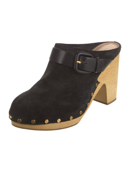 Veronica Beard Suede Studded Accents Boots