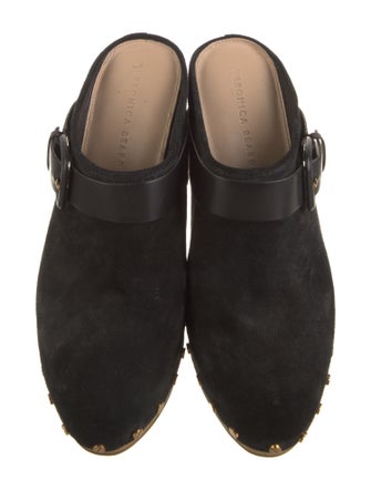 Veronica Beard Suede Studded Accents Boots